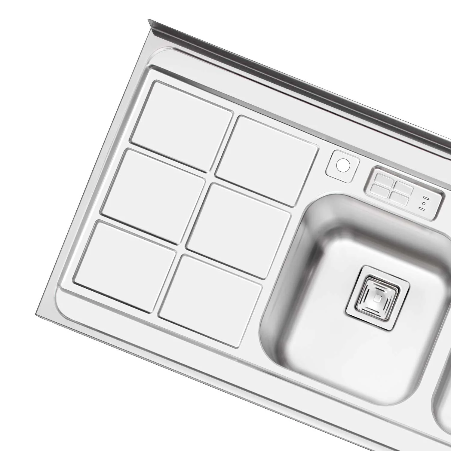 سینک ظرفشویی فانتزی روکار ایلیا استیل مدل 1065