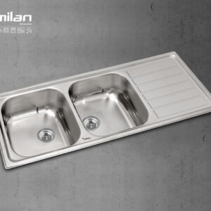 سینک ظرفشویی توکار استیل میلان مدل 1020